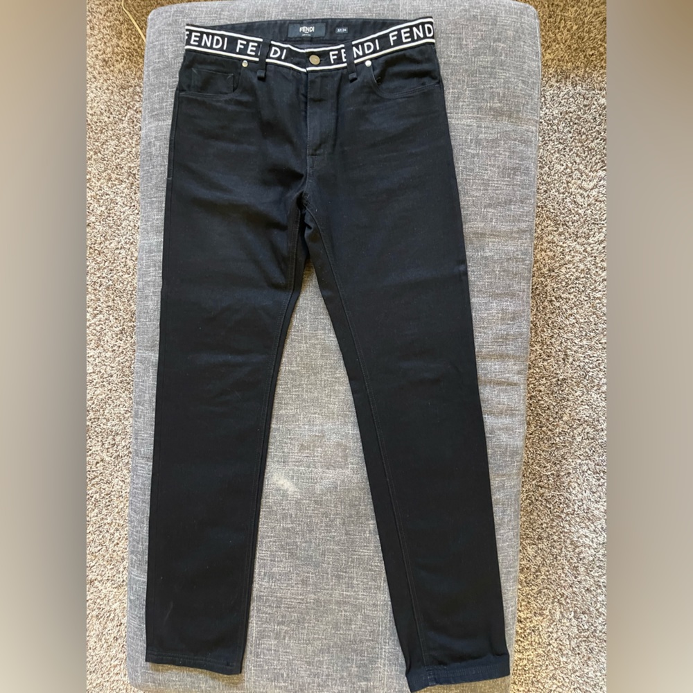 FENDI Logo Jeans